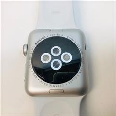 Apple Watch Series 3 (42mm) A1861 Silver Case & White Sport Band GPS + LTE
